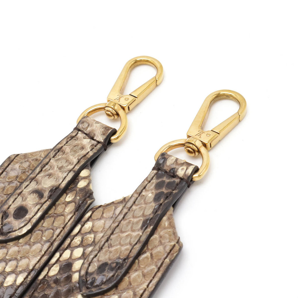 Louis Vuitton Monogram Python Shoulder Bag Beige … - image 3